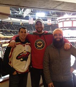 Veterans at Military Appreciation Night