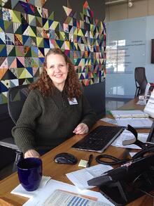 Connie, office volunteer