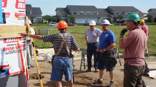 Finding Fellowship on the Habitat Build Site
