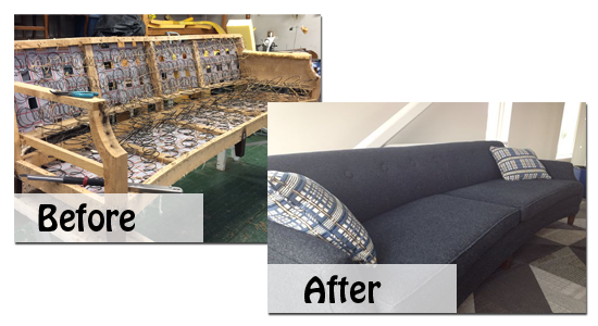 Sofa Before After