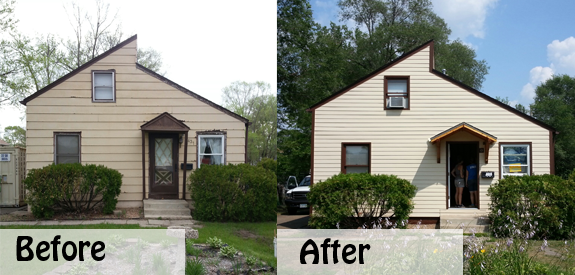 Foster Home Before and After