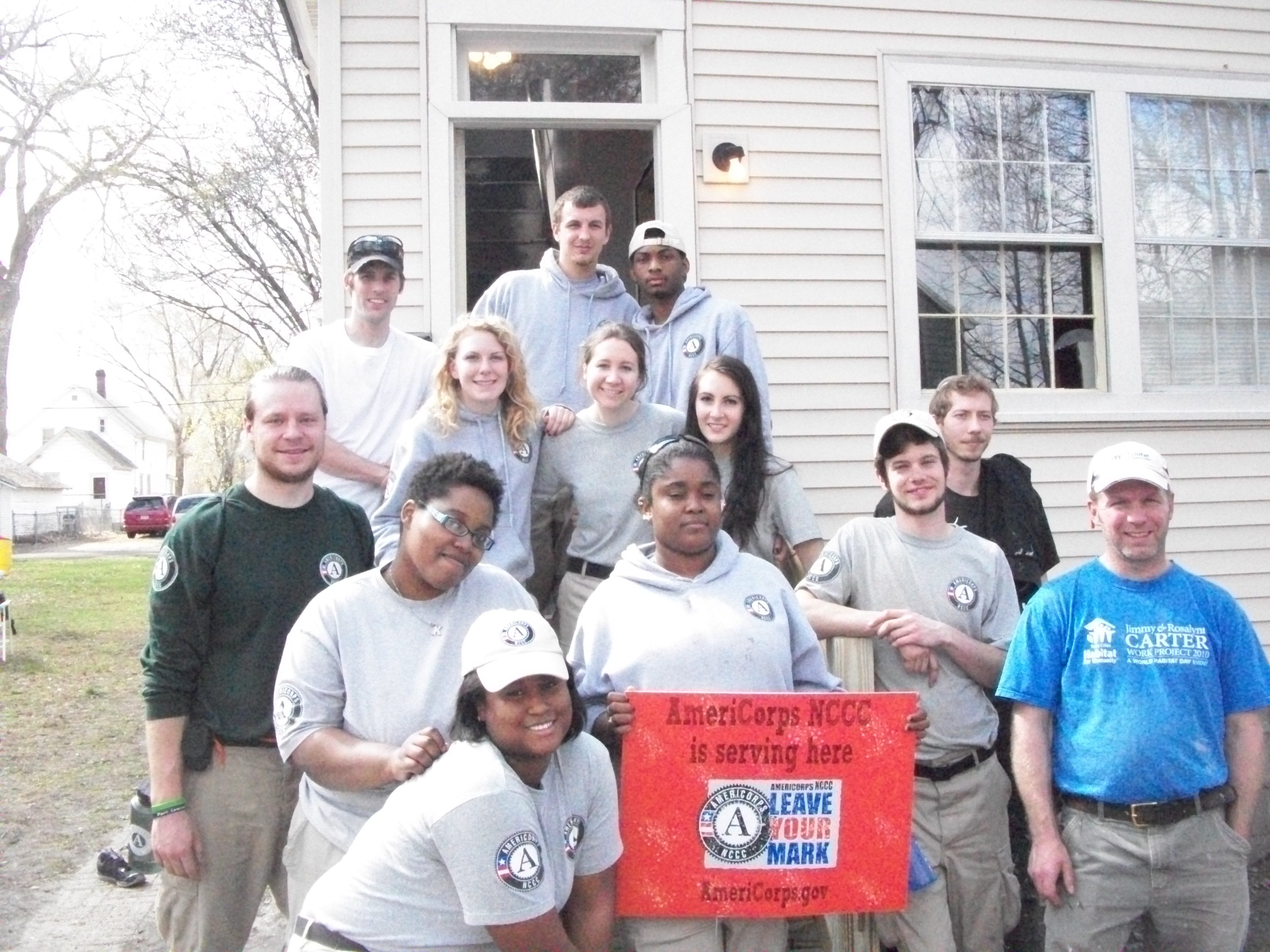 AmeriCorps NCCC Team helps A Brush with Kindness