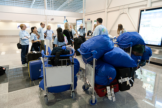Extra bags bound for Costa Rica