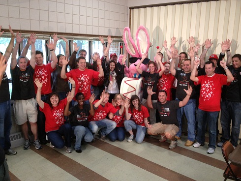 Energizer and Target volunteers repair homes with Twin Cities Habitat