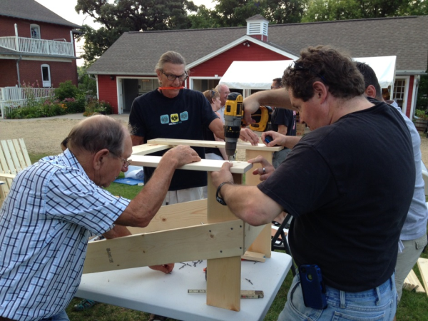 Building Habitat chairs