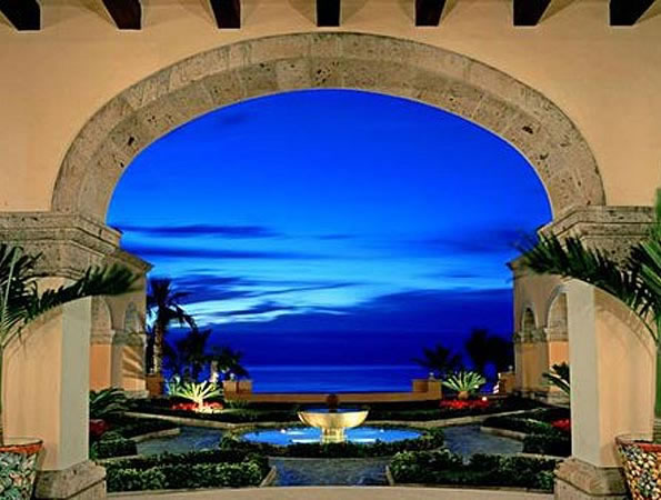 a view from the Vacation Club in Cabo San Lucas, Mexico