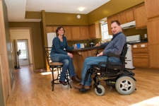 Wheelchair accessible home 