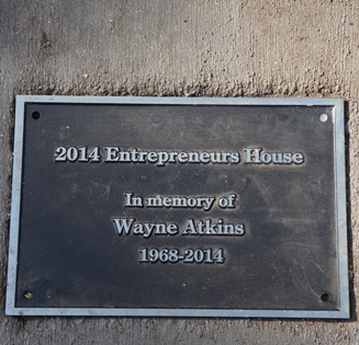 Dedication of the 2014 Wayne Atkins Entrepreneurs House