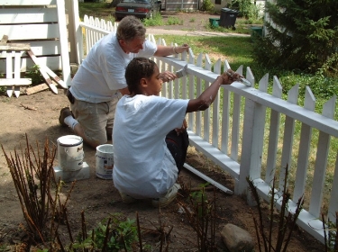 Habitat partners with families to keep them in their homes