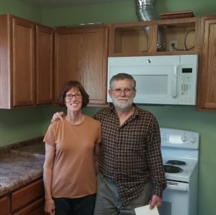 Veteran couple get help with home repairs from A Brush with Kindness