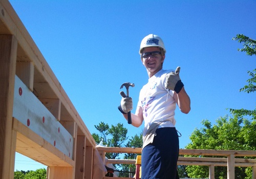 Finding Joy in Rebuilding Walls with Habitat