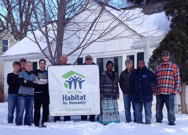 Veterans volunteer together to rehab Habitat home in Robbinsdale