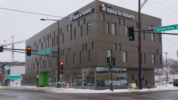 Habitat's New Home Nears Completion