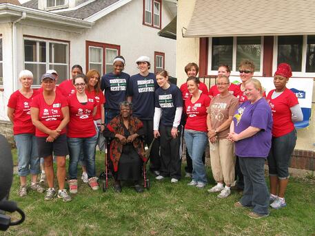 Women Build ABWK Volunteers