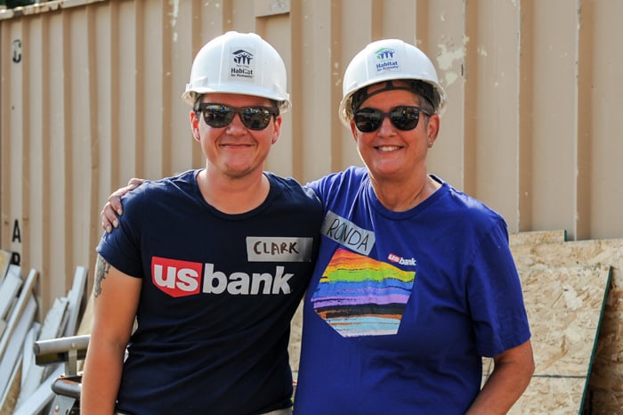 Rainbow Build 2021 Clark and Ronda