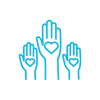 All hands icon