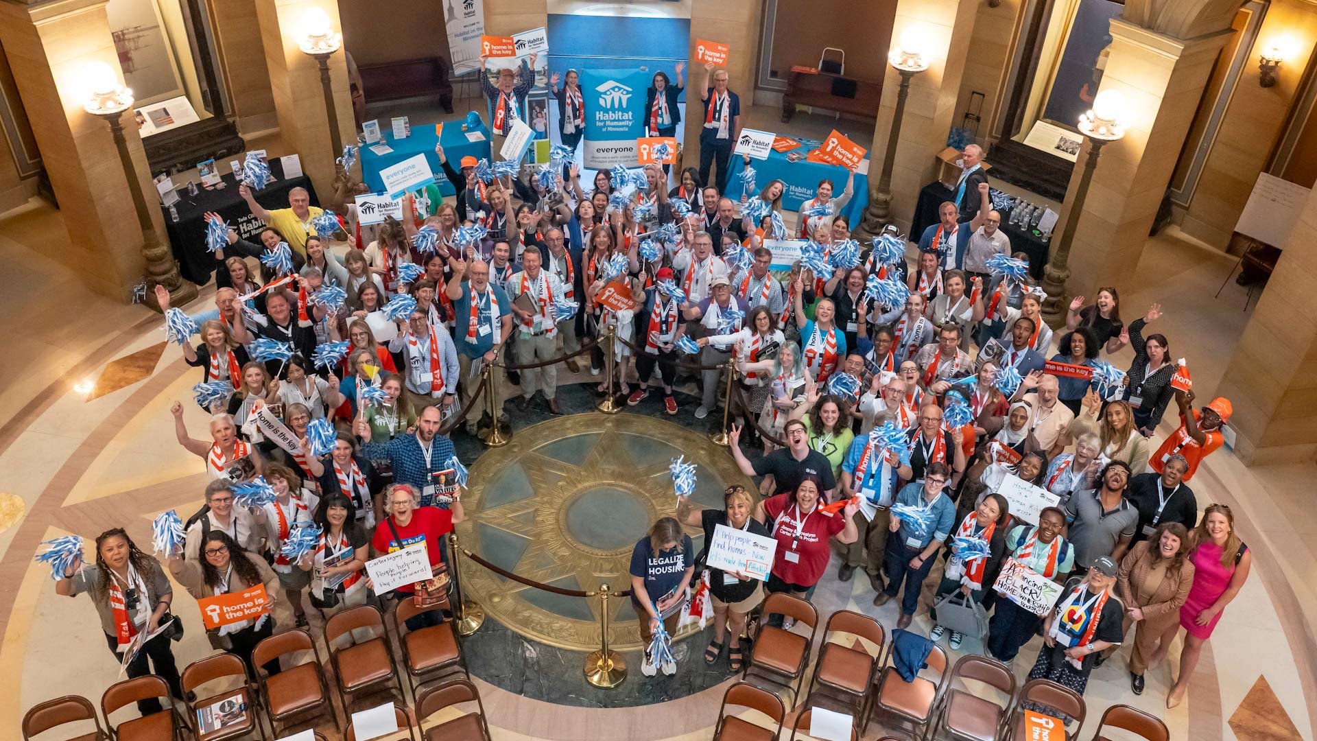 Habitat on the Hill 2025 rotunda.