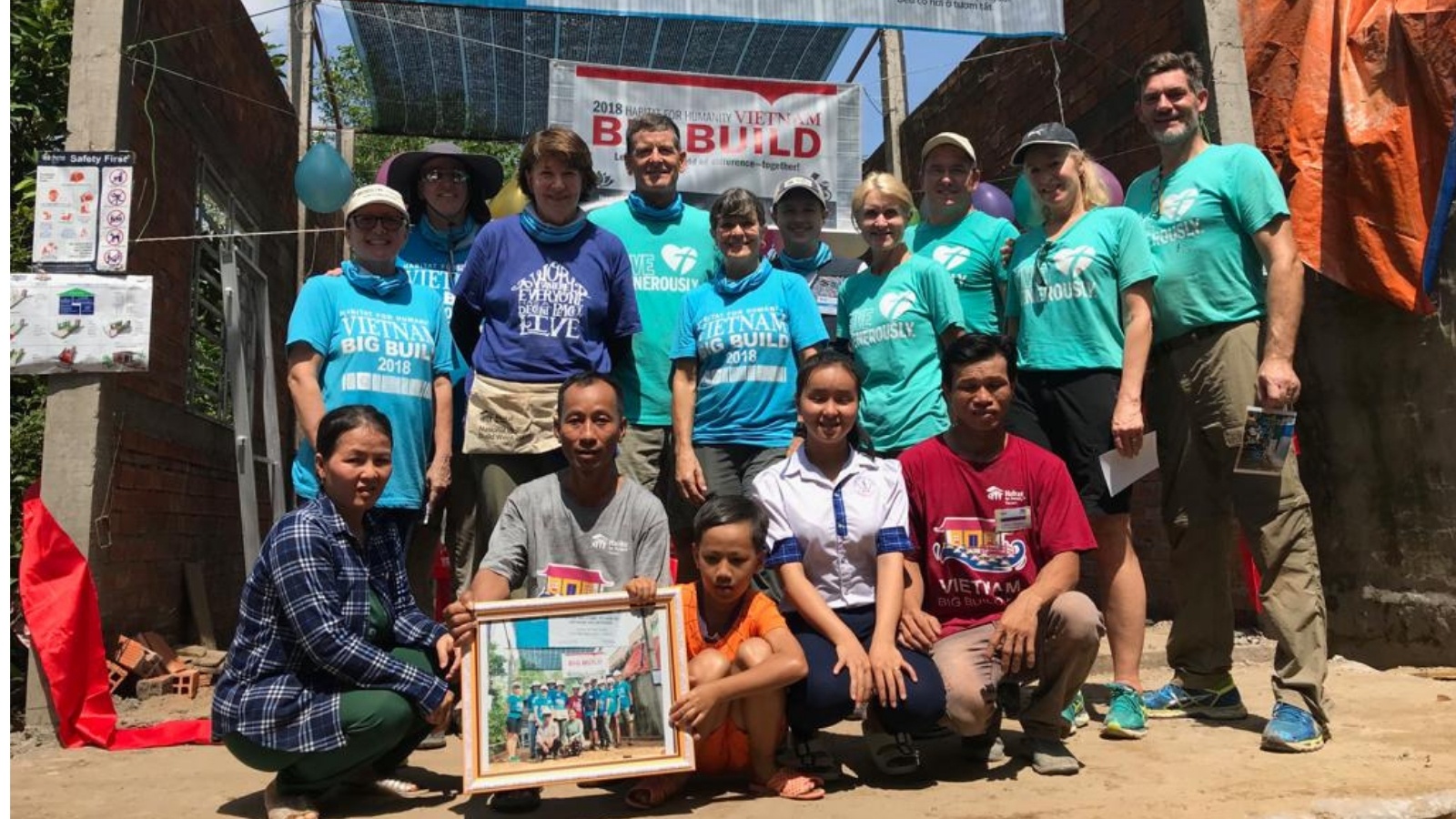 Vietnam Global Village Build 2018 Group Photo