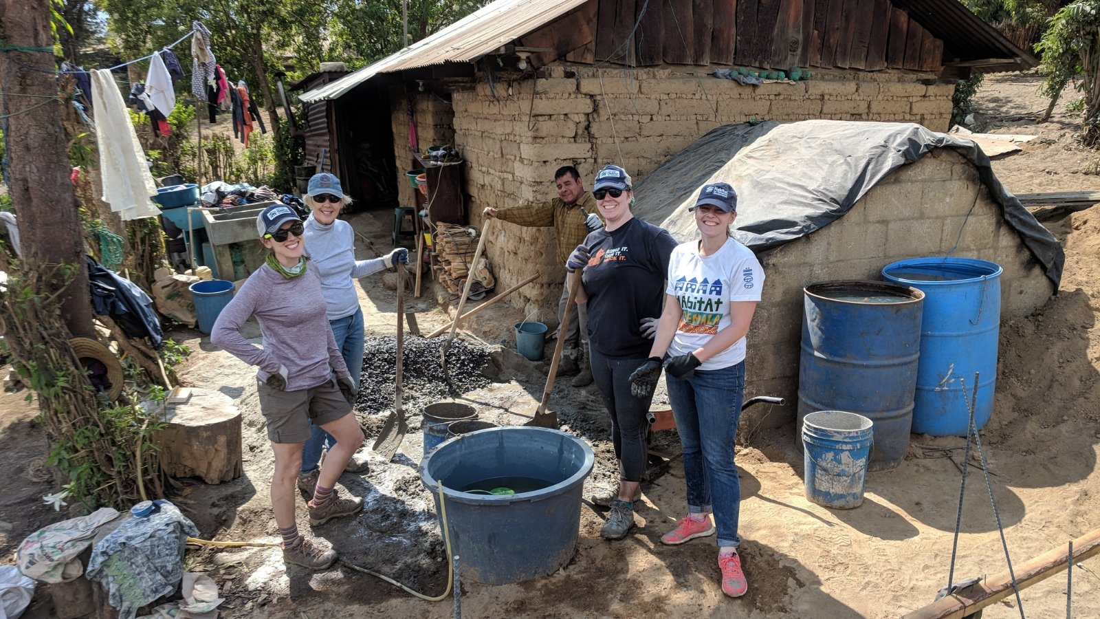 Global Village Build Making Cement 2019