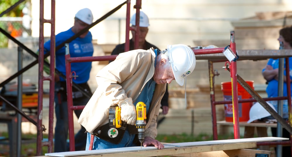 President Jimmy Carter in the Twin Cities in 2010