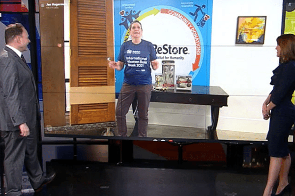 ReStore Manager speaks with WCCO on DIY tips with doors