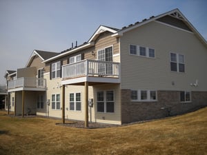 Habitat townhomes.