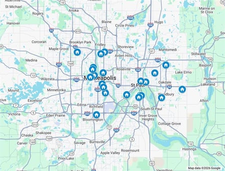 E-House Map thru 2025