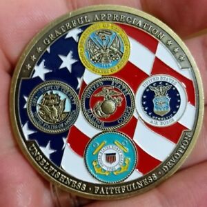 Example of a challenge coin for reference