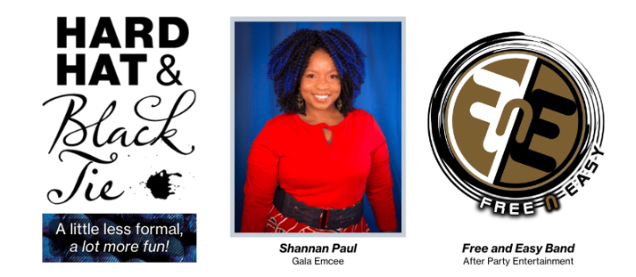 Shannan Paul, and the logo for the Free & Easy Band.