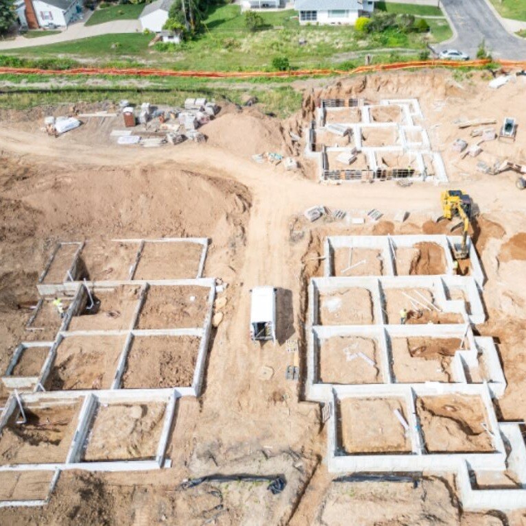 Heights build site aerial 500x500