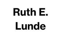 Ruth E. Lunde.