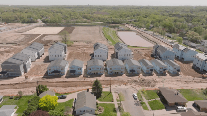 The Heights aerial development