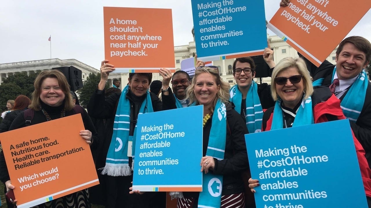 Habitat advocates in DC.