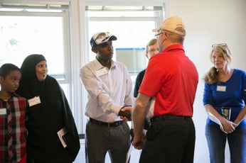 Site Supervisor and Family meet