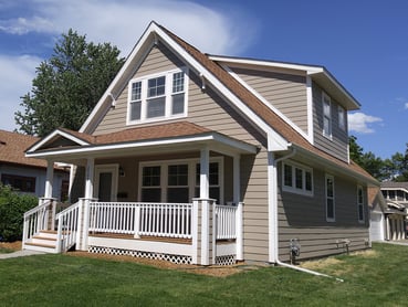 Habitat new construction house Habitat new construction house