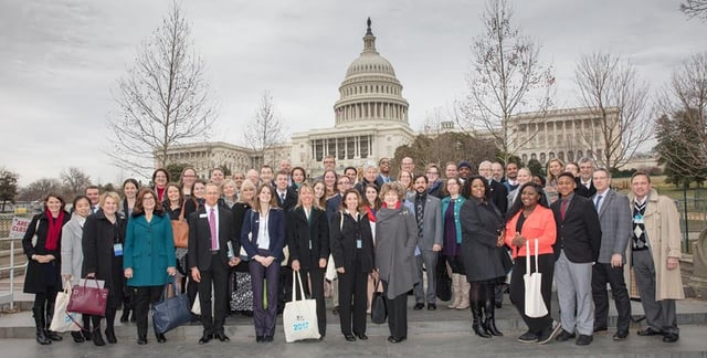 Almost 300 Habitat staffers from across the U.S. attended Hab on the Hill.