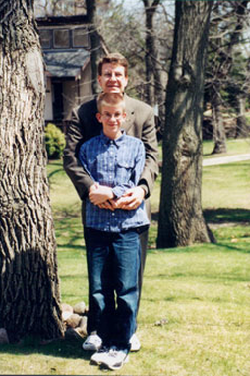 Blake and dad