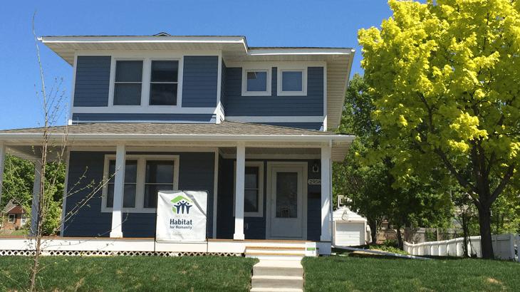 knox avenue Habitat home