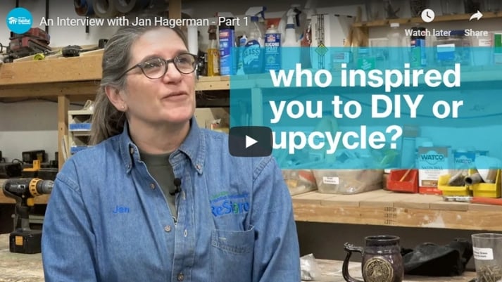 Video preview - Who inspired you to DIY or upcycle?