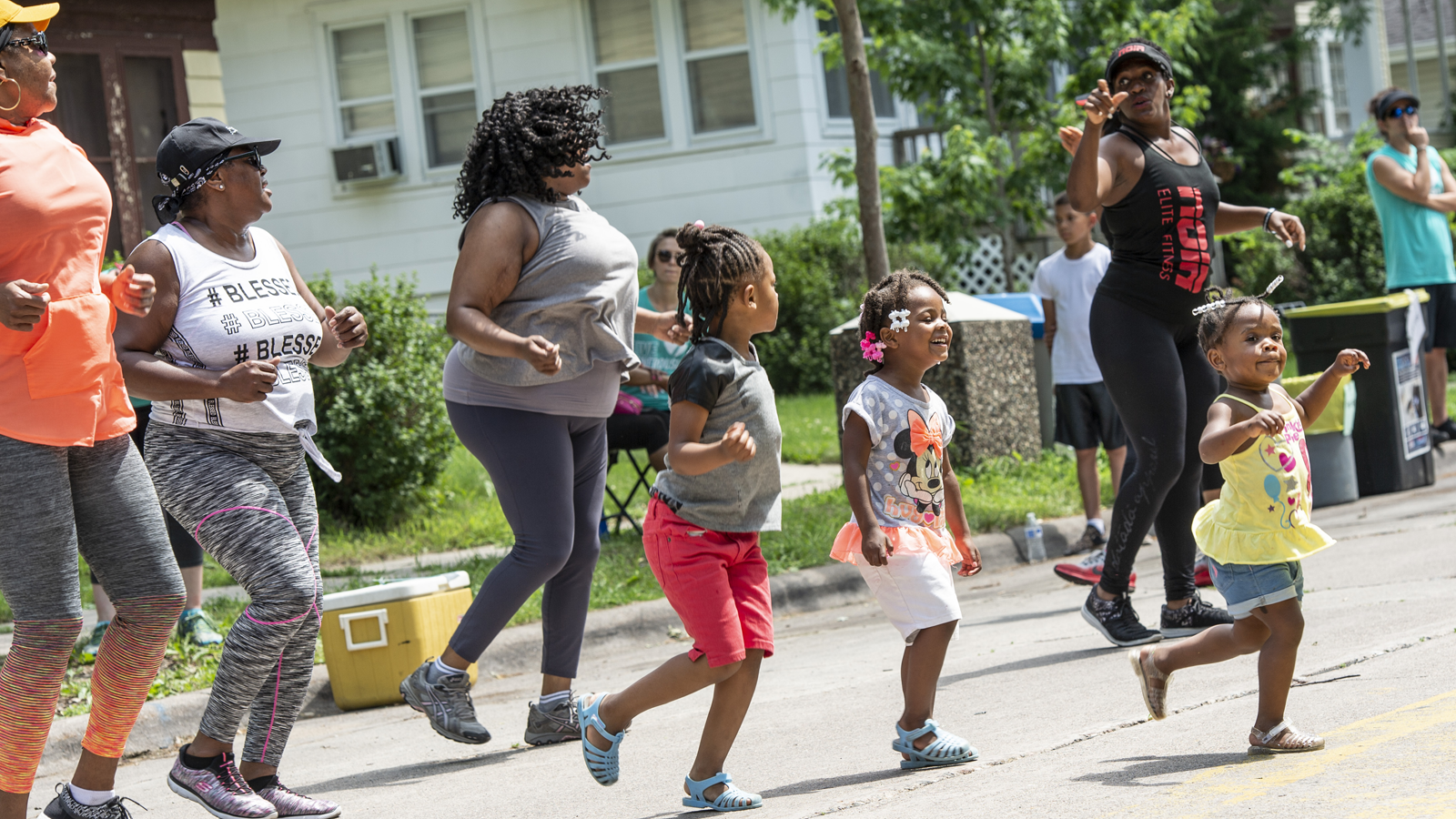 Jordan neighborhood line dancing