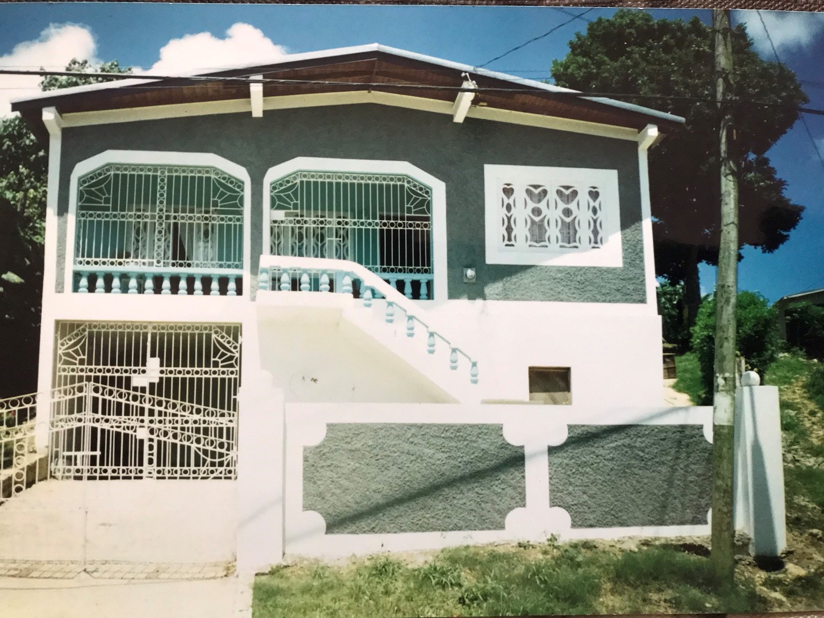 Erics home in Jamaica