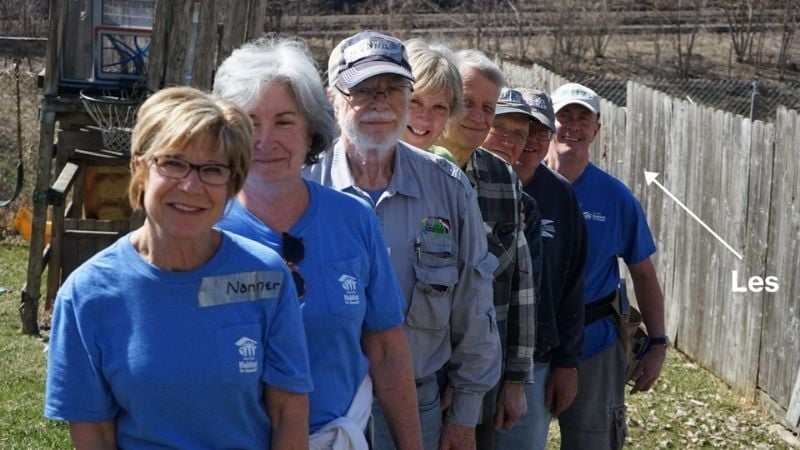 Volunteer Spotlight Les - Group