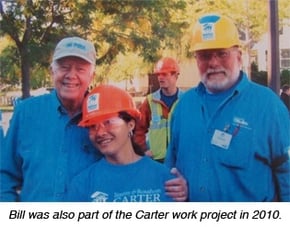 President Carter with Bill Bergquist (right)