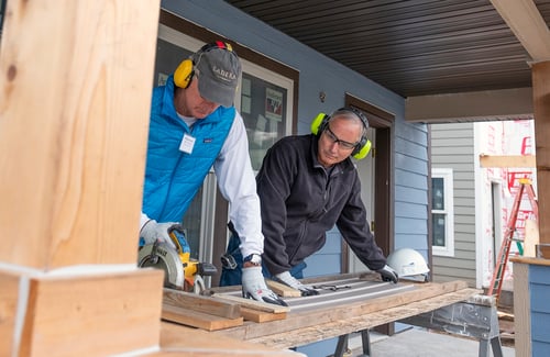 framing the front porch