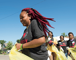 thrivent financial JWOK cleanup volunteer