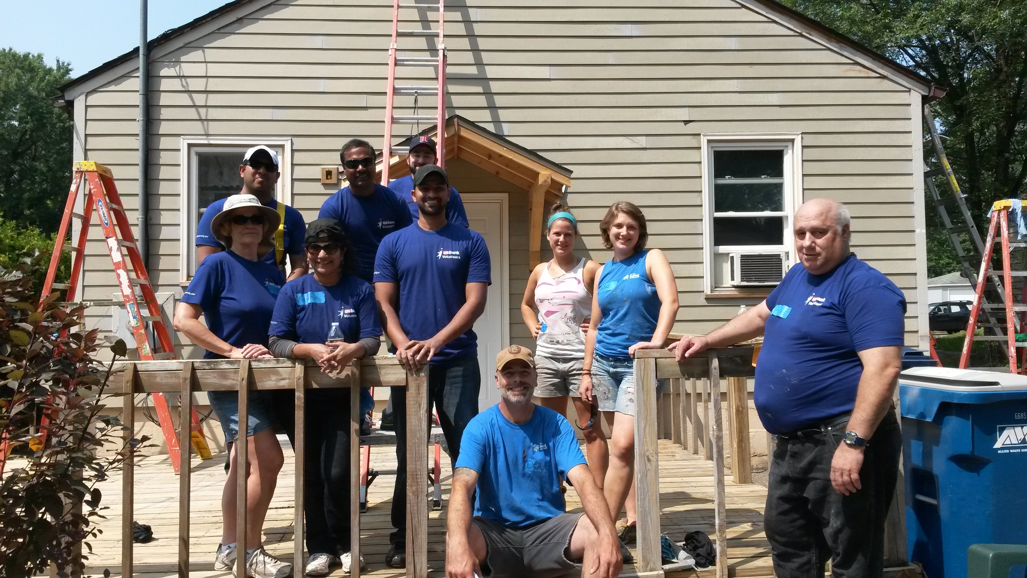 Habitat For Humanity Volunteers
