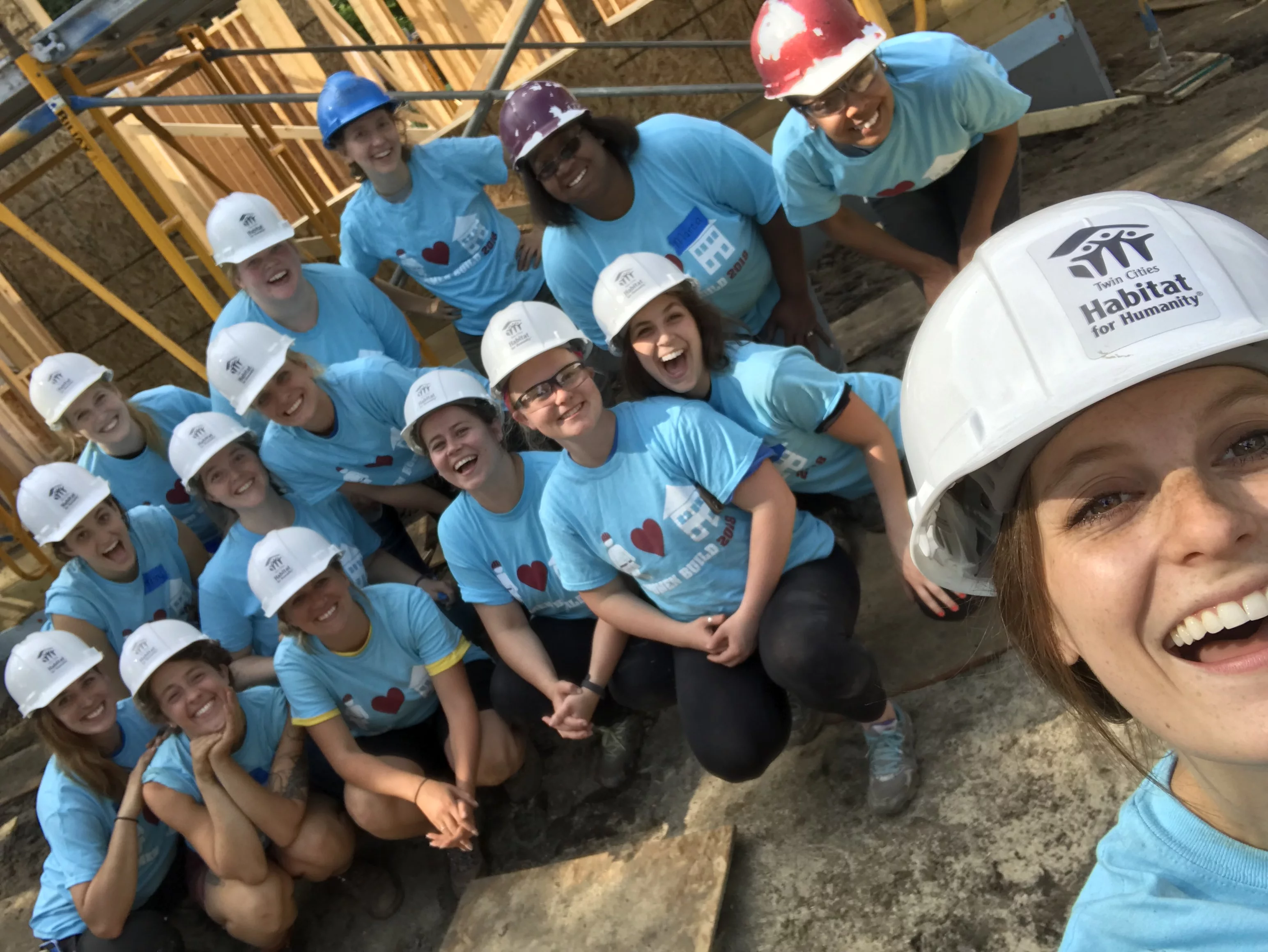 habitat staff on site