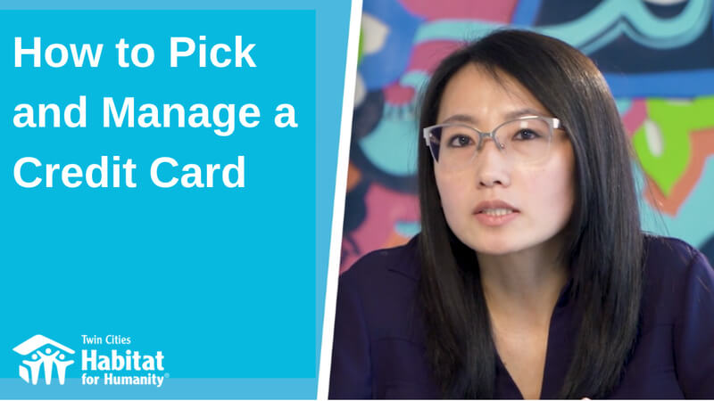 How to Pick and Manage a Credit Card [VIDEO]