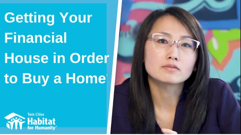 Getting Your Financial House in Order to Buy a Home [VIDEO]