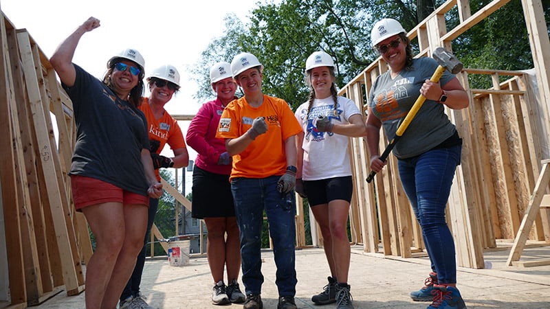 Empowered People Build – All About Habitat’s Women Build Program